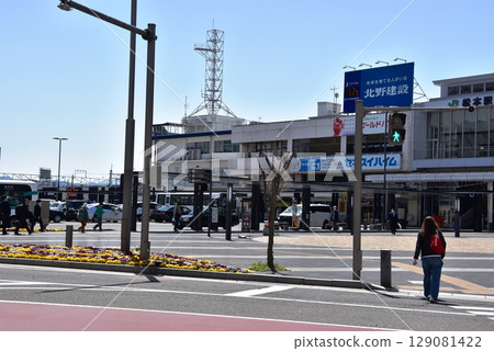 長野縣 JR松本站城門(東口)及站前 長野縣 JR松本站城門(東口)及站前 129081422