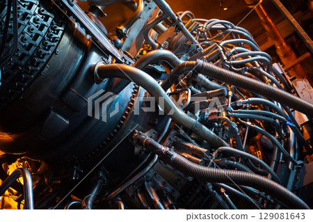 The fuel system of a gas turbine engine 129081643