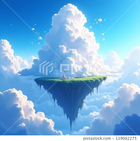 雲層之上的藍天 129082275