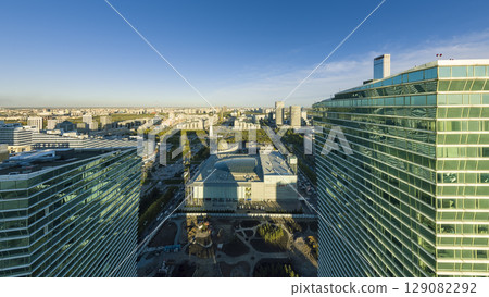 Aerial view of Astana, Kazakhstan Aerial view of Astana, Kazakhstan 129082292