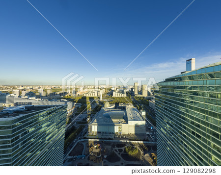 Aerial view of Astana, Kazakhstan 129082298