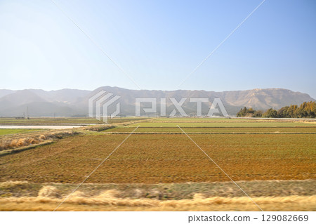 March 25 2025 Peaceful Urban Landscape with a River and Surrounding Architecture, Japan 129082669