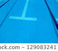 The water surface of the outdoor pool① 129083241
