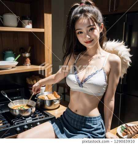 開始做飯。烤！ ！ 129083910