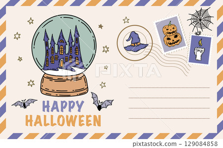 halloween, vector, icon 129084858