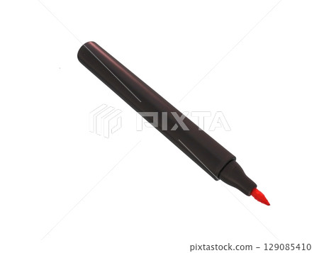 Whiteboard markers used in company and workplace conference rooms 129085410