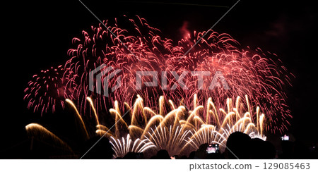 煙火 韓國 釜山 活動 夜景 夜晚 Fireworks Busan korea 花火大会 韓国 129085463