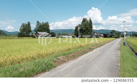 國家景觀在夏天 129086355