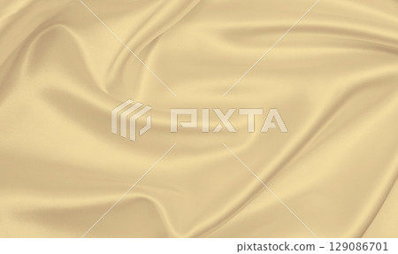 Smooth elegant golden silk or satin luxury cloth texture as wedding background. Luxurious background design. In Sepia toned. Retro style Smooth elegant golden silk or satin luxury cloth texture as wedding background. Luxurious background design. In Sepia toned. Retro style 129086701