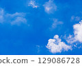 Blue Sky White Cloud 129086728