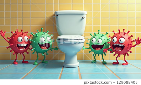 DNA strand with vibrant molecules, encased in lipid, hovers above a palm symbolizing genomic breakthroughs 129088403