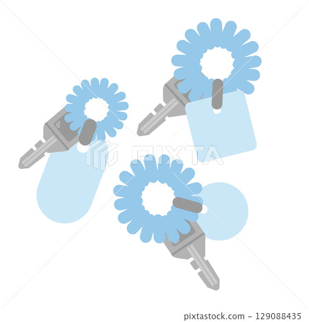 Locker key wristband hot spring pool public bath key illustration Locker key wristband hot spring pool public bath key illustration 129088435