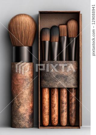 brush, cosmetic, makeup 129088941