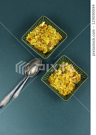 Colorful Spices in Bowls. Colorful Spices in Bowls. 129090094
