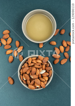 natural almond oil. natural almond oil. 129090110