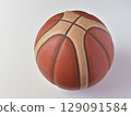 A used basketball 129091584