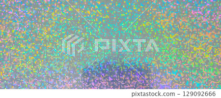 Holographic rainbow foil iridescent texture abstract hologram background 129092666