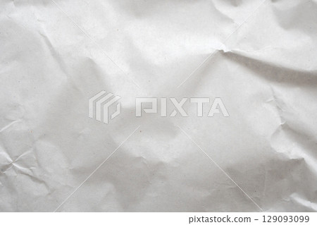 Abstract white crumpled and creased recycle paper texture background Abstract white crumpled and creased recycle paper texture background 129093099
