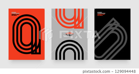 Layout template for sports event or competition. 129094448