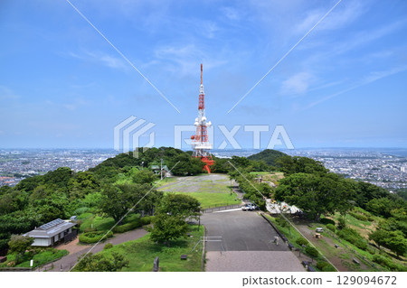 駒山公園內的大磯、湘南台及湘南台電視塔 129094672