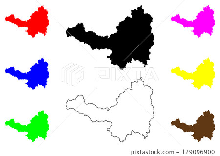 Ichinoseki city (Japan, Nihon-koku or Nippon-koku, Tohoku region) map vector illustration, scribble sketch Ichinoseki-shi map Ichinoseki city (Japan, Nihon-koku or Nippon-koku, Tohoku region) map vector illustration, scribble sketch Ichinoseki-shi map 129096900