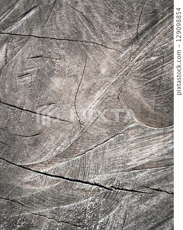 Grey wooden texture. Wood grain texture. 129098854