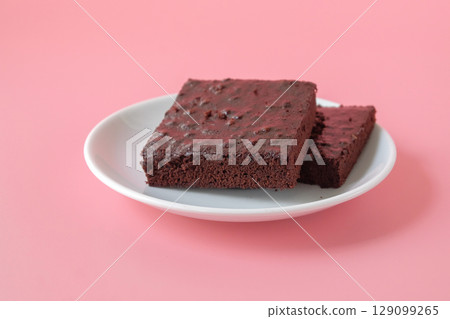 Homemade bakery and dessert. chocolate brownies Bakery. Homemade bakery and dessert. chocolate brownies Bakery. 129099265