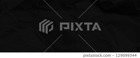 Gritty Grunge Paper with Torn Edges and Bitmap Noise for Gothic Art or Retro Overlays. Vector Illustration 129099344