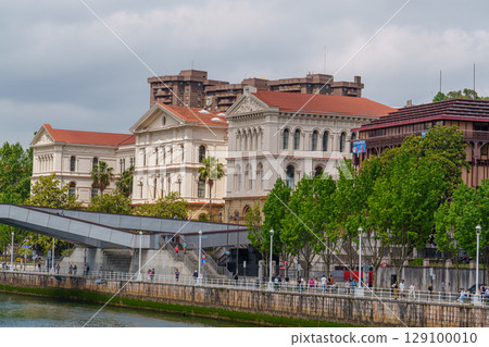 bilbao city in spain 129100010