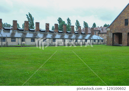 Auschwitz concentration camp in Poland Auschwitz concentration camp in Poland 129100602