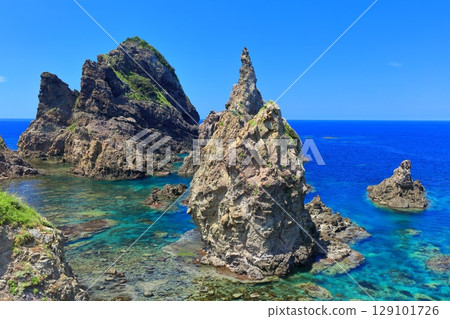 【島根縣】晴天的國賀海岸天國（隱岐諸島西之島） 129101726