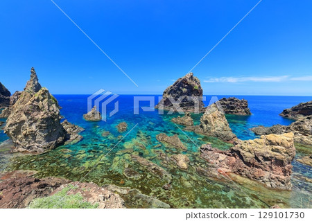 【島根縣】晴天的國賀海岸天國（隱岐諸島西之島） 129101730