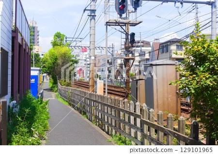 Around Keisei Koiwa Station, Edogawa Ward, Tokyo July 2025 129101965