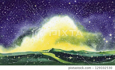 夜空風格背景素材3 129102530