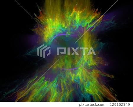 Imaginatory fractal abstract background Image 129102549