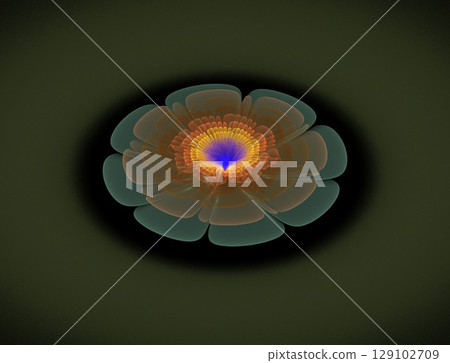 Imaginatory fractal abstract background Image Imaginatory fractal abstract background Image 129102709