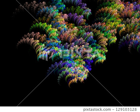 Imaginatory fractal abstract background Image Imaginatory fractal abstract background Image 129103128