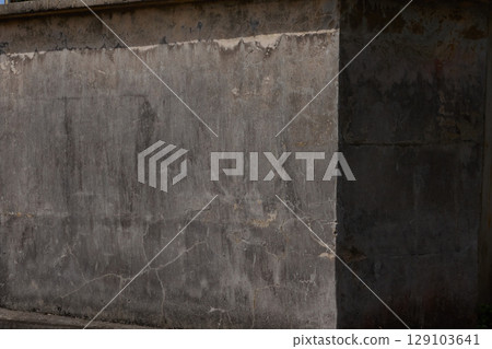 Painterly gray concrete wall Painterly gray concrete wall 129103641