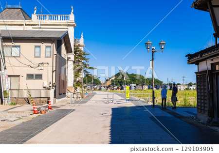Noto: Wajima Morning Market awaits restoration and reopening. *Photo taken in July 2025 129103905