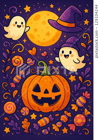 各種萬聖節 129104244