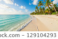 Spectacular Caribbean beaches 129104293
