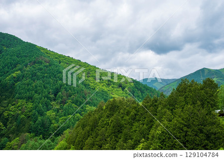 長野、信州的新綠風景 129104784