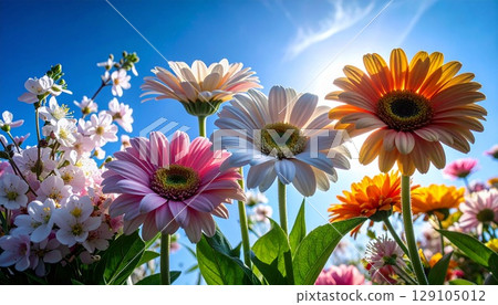 四月生日花:百合水仙、非洲菊 四月生日花:百合水仙、非洲菊 129105012