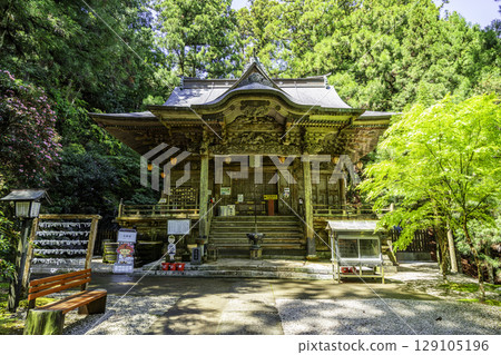 21st of the 88 Shikoku Temples, Tairyuji Temple, Daishi Hall, Anan City, Tokushima Prefecture 129105196