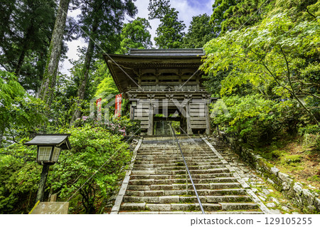 四國88所寺廟中第21所，德島縣阿南市太龍寺鐘樓門 129105255