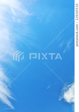 夏天藍天和雲彩 129105510