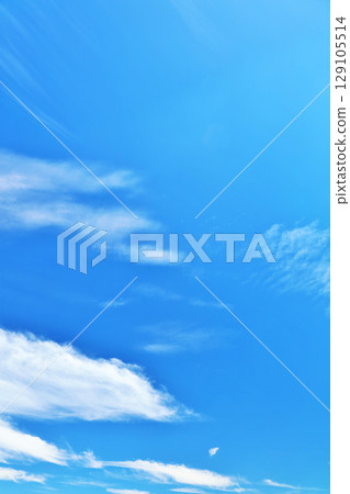 Summer blue sky and clouds Summer blue sky and clouds 129105514