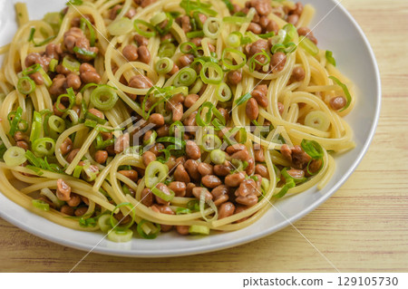 日式納豆蔥花意麵 日式納豆蔥花意麵 129105730
