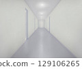辦公大樓風格走廊背景圖 129106265