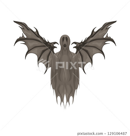 Illustration of Winged Ghost 129106487